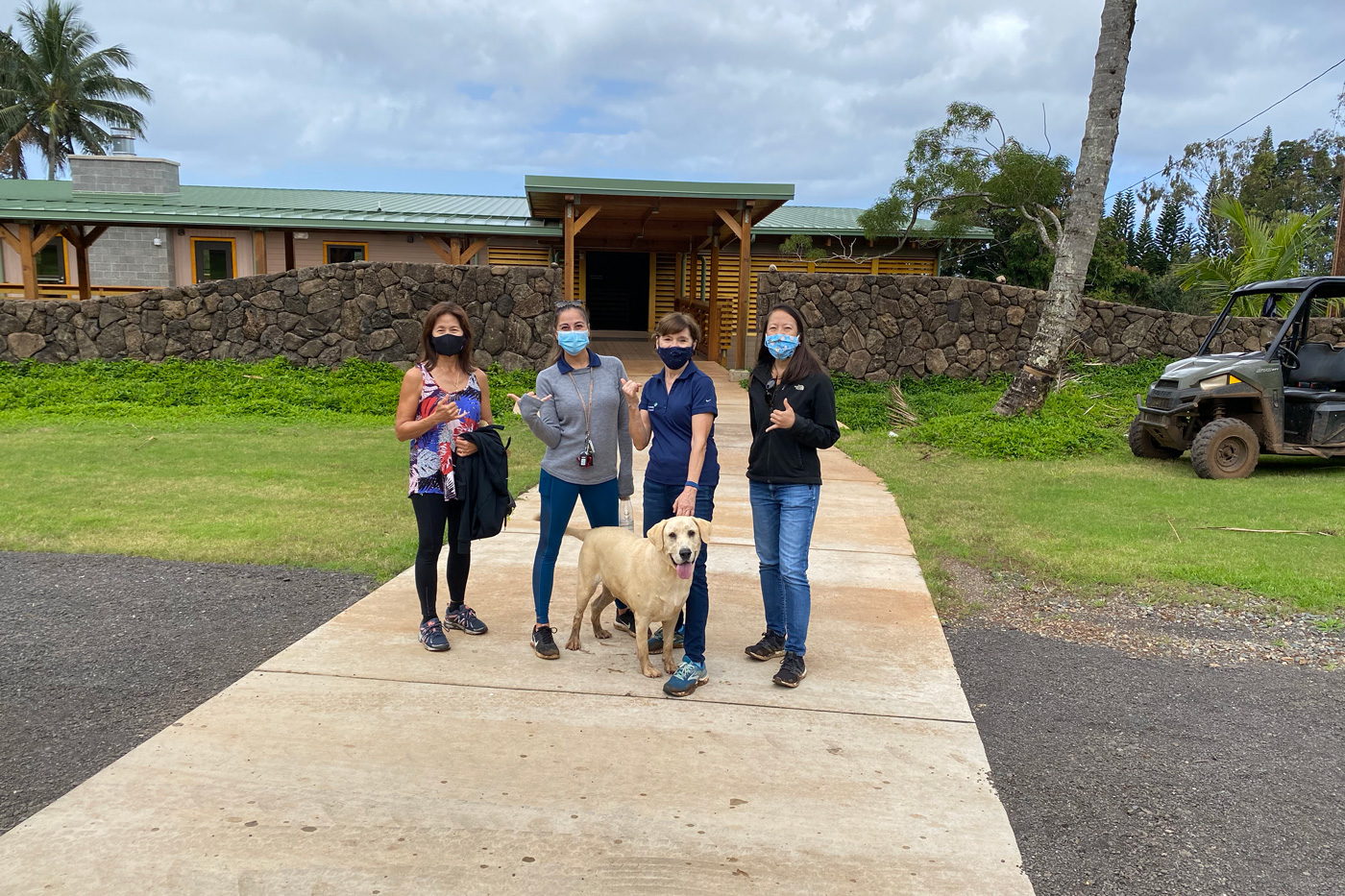 Tour of the Girl Scouts Hawaii new STEM Center in Paumalu