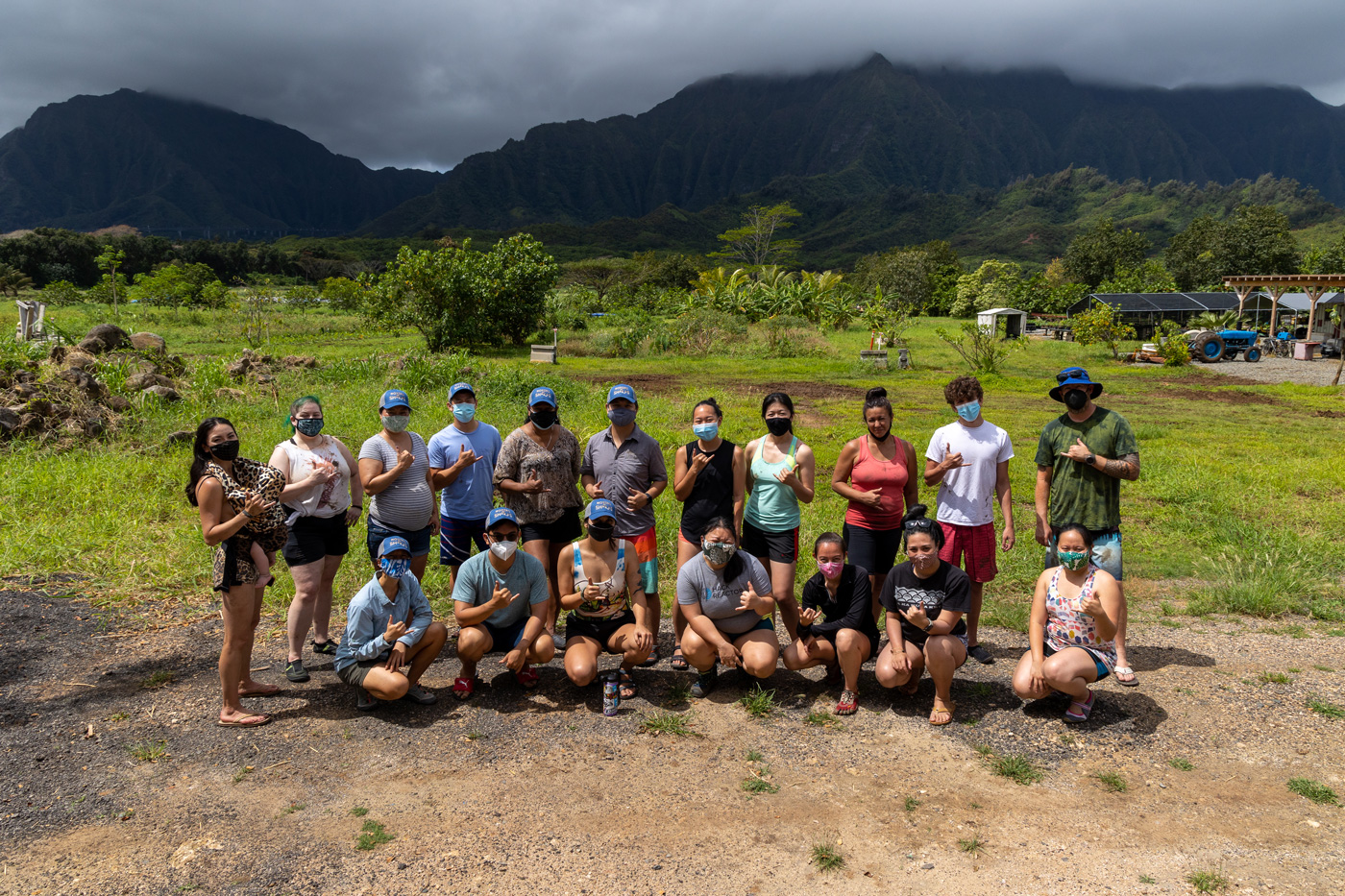 Fun day in the loʻi at Kākoʻo ʻŌiwi!